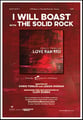 I Will Boast with The Solid Rock SATB choral sheet music cover